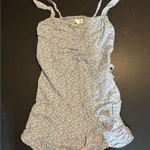 Hollister Blue Floral Dress